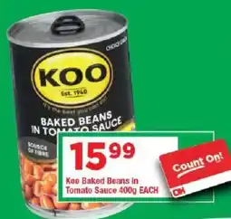 OK Grocer Koo Baked Beans in Tomato Sauce offer