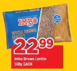 OK Grocer Imbo Brown Lentils offer