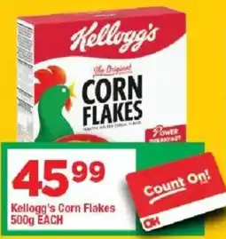 OK Grocer Kellogg's Corn Flakes offer