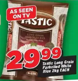 OK Grocer Tastic Long Grain Parboiled White Rice offer