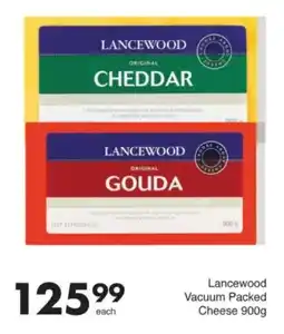 Save Hyper Lancewood Vacuum Packed Cheese offer