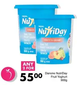 Save Hyper Danone NutriDay Fruit Yoghurt offer