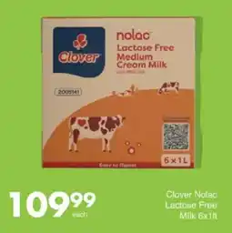 Save Hyper Clover Nolac Lactose Free Milk offer