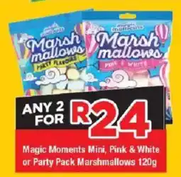 OK Grocer Magic Moments Mini, Pink & White or Party Pack Marshmallows offer