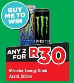 OK Grocer Monster Energy Drink offer