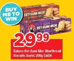 OK Grocer Bakers Eet-Sum-Mor Shortbread Biscuits offer