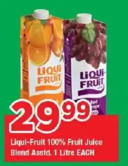 OK Grocer Liqui-Fruit 100% Fruit Juice Blend offer