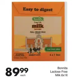 Save Hyper Bonnita Lactose Free Milk offer