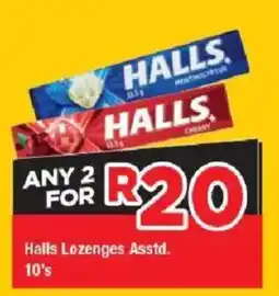OK Grocer Halls Lozenges offer