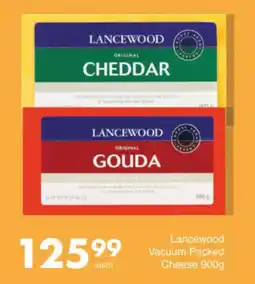 Save Hyper Lancewood Vacuum Packed Cheese offer