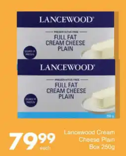 Save Hyper Lancewood Cream Cheese Plain Box offer