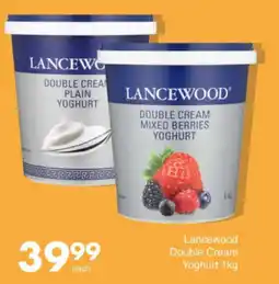 Save Hyper Lancewood Double Cream Yoghurt offer