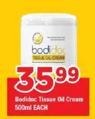 OK Grocer Bodidoc Tissue Oil Cream offer