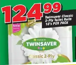 OK Grocer Twinsaver Classic 2-Ply Toilet Rolls offer