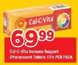 OK Grocer Cal-C-Vita Immune Support Effervescent Tablets offer
