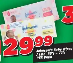 OK Grocer Johnson's Baby Wipes offer