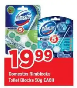 OK Grocer Domestos Rimblocks Toilet Blocks offer