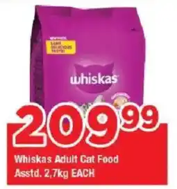 OK Grocer Whiskas Adult Cat Food offer