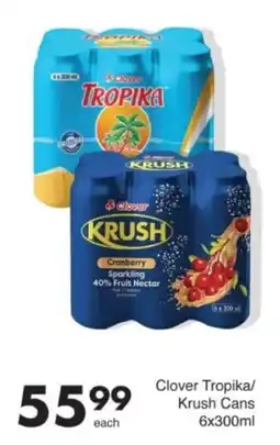 Save Hyper Clover Tropika/ Krush Cans offer
