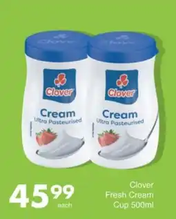 Save Hyper Clover Fresh Cream Cup offer