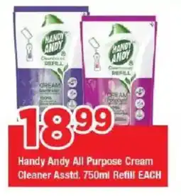 OK Grocer Handy Andy All Purpose Cream Cleaner Refill offer