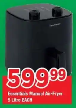 OK Grocer Essentials Manual Air-Fryer offer