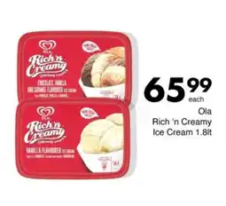 Save Hyper Ola Rich 'n Creamy Ice Cream offer