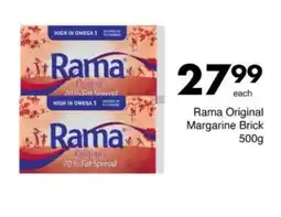 Save Hyper Rama Original Margarine Brick offer
