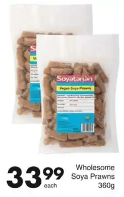 Save Hyper Wholesome Soya Prawns offer