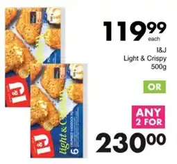 Save Hyper I&J Light & Crispy offer