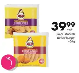 Save Hyper Goldi Chicken Strips/ Burger offer