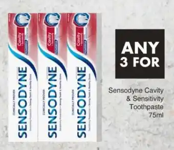 Save Hyper Sensodyne Cavity & Sensitivity Toothpaste offer