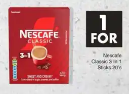 Save Hyper Nescafe Classic 3 In 1 Sticks offer