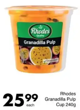 Save Hyper Rhodes Granadilla Pulp Cup offer