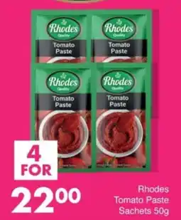 Save Hyper Rhodes Tomato Paste Sachets offer