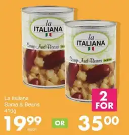 Save Hyper La Italiana Samp & Beans offer