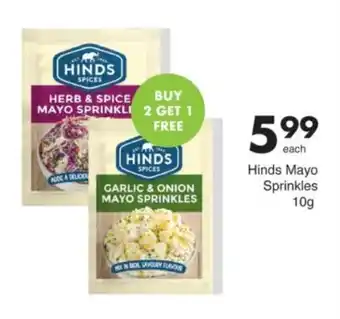 Save Hyper Hinds Mayo Sprinkles offer