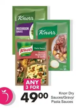 Save Hyper Knorr Dry Sauces/ Gravy/ Pasta Sauces offer