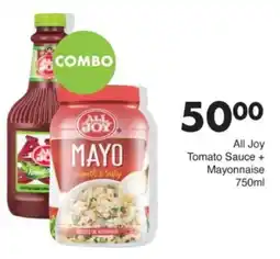 Save Hyper All Joy Tomato Sauce + Mayonnaise offer