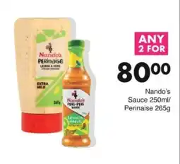 Save Hyper Nando's Sauce/ Perinaise offer