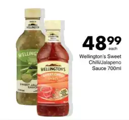 Save Hyper Wellington's Sweet Chilli/ Jalapeno Sauce offer