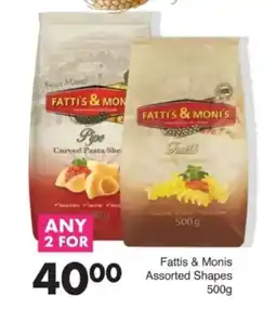 Save Hyper Fattis & Monis Assorted Shapes offer