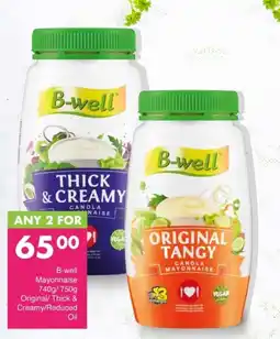Save Hyper B-well Mayonnaise Original/ Thick & Creamy/ Reduced Oil offer