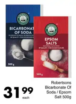 Save Hyper Robertsons Bicarbonate Of Soda/ Epsom Salt offer