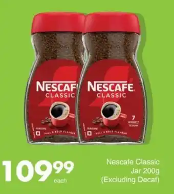 Save Hyper Nescafe Classic Jar offer