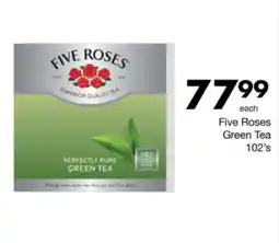 Save Hyper Five Roses Green Tea offer