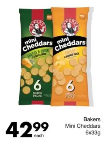 Save Hyper Bakers Mini Cheddars offer