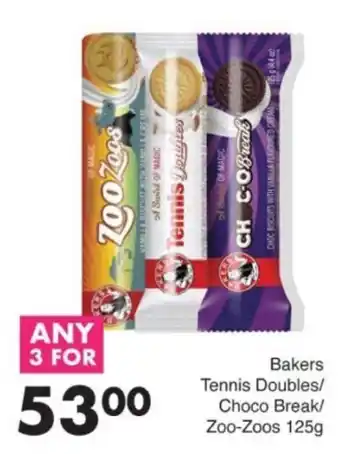 Save Hyper Bakers Tennis Doubles/ Choco Break/ Zoo-Zoos offer