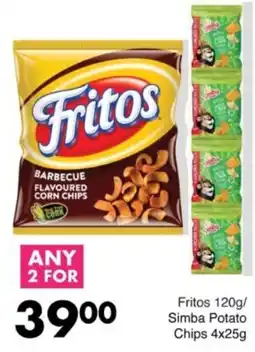 Save Hyper Fritos/ Simba Potato Chips offer