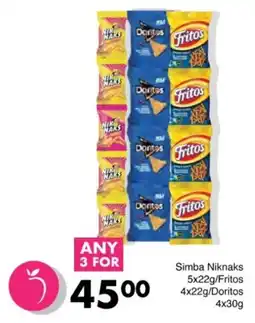 Save Hyper Simba Niknaks/ Fritos/ Doritos offer